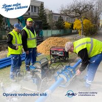 Modernizujeme vodovody a kanalizace v Ostravě Modernizujeme vodovody a kanalizace v Ostravě