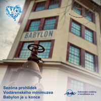 Sezóna prohlídek Vodárenského minimuzea Babylon 2026 je u konce Sezóna prohlídek Vodárenského minimuzea Babylon 2026 je u konce